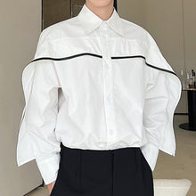 Load image into Gallery viewer, Paneled Three-dimensional Cut Long-sleeved Shirt

