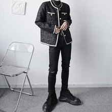 Load image into Gallery viewer, Collarless Woven Jacket