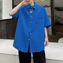 Load image into Gallery viewer, Tie Waffle Short Sleeve Shirt