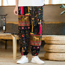 Load image into Gallery viewer, Vintage Print Harem Pants