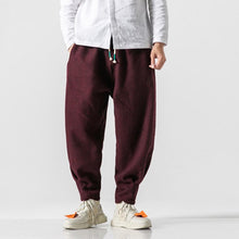 Load image into Gallery viewer, Vintage Casual Elastic Waist Pants