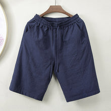 Load image into Gallery viewer, Summer Cotton Linen Loose Shorts