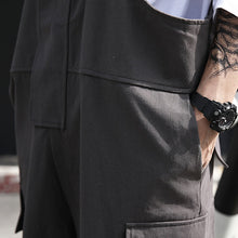 Load image into Gallery viewer, Vintage Loose Suspender Jumpsuit