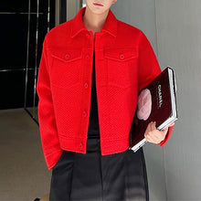 Load image into Gallery viewer, Solid Color Cropped Knit Jacket