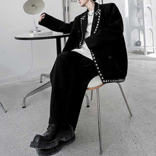 Load image into Gallery viewer, Polka Dot Casual Blazer And Pants Suits