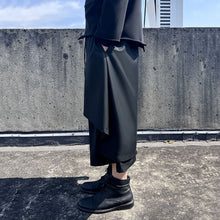 Load image into Gallery viewer, Black Wide-leg Hakama
