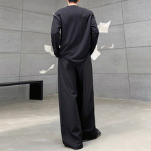 Load image into Gallery viewer, Simple Round Neck Knitted T-shirt