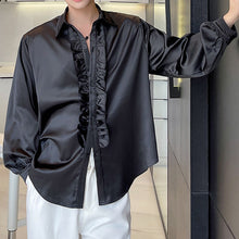 Load image into Gallery viewer, Retro Lace Decoration Shirt