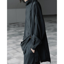 Load image into Gallery viewer, Asymmetrical Placket Shirt