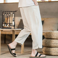 Load image into Gallery viewer, Men's Summer Linen Loose Casual Pants
