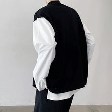 Load image into Gallery viewer, Contrast Crew Neck Top
