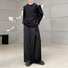Load image into Gallery viewer, Simple Round Neck Knitted T-shirt