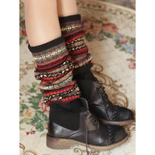 Load image into Gallery viewer, Women's Winter Ethnic Warm Socks