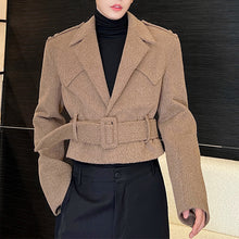 Load image into Gallery viewer, Short Waistband Suit Coat