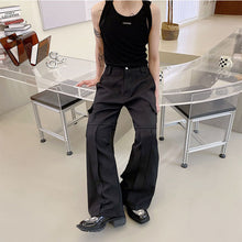 Load image into Gallery viewer, Loose Casual Big Pocket Trousers