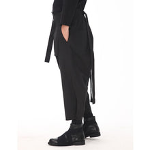 Load image into Gallery viewer, Black Baggy Overalls