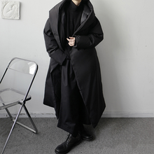 Load image into Gallery viewer, Hooded Long Cloak Coat