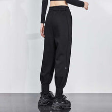 Load image into Gallery viewer, Elastic Waist Drawstring Harem Pants