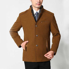 Load image into Gallery viewer, Stand Collar Slim Coat