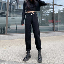 Load image into Gallery viewer, High Waist Harem Jeans