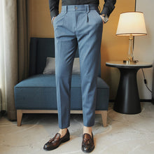 Load image into Gallery viewer, British Casual Slim Suit Pants