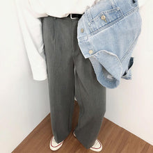 Load image into Gallery viewer, Drape Loose Straight Leg Casual Pants