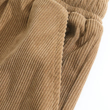 Load image into Gallery viewer, Elastic Waist Corduroy Casual Pants