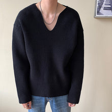 Load image into Gallery viewer, Winter V-neck Pullover Sweater
