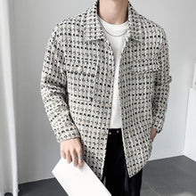 Load image into Gallery viewer, Short Woven Plaid Jacket