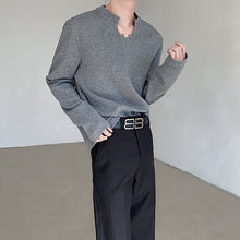 Load image into Gallery viewer, U-neck Waffle Casual Loose Bottoming Shirt