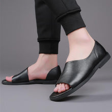 Load image into Gallery viewer, Summer Outdoor Men's Leather Sandals