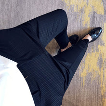 Load image into Gallery viewer, Striped Slim-Fit Trousers
