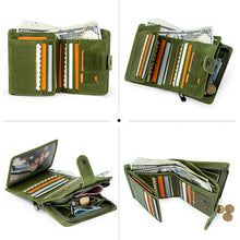 Load image into Gallery viewer, RFID Multifunctional Leather Wallet