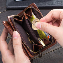 Load image into Gallery viewer, RFID Multifunctional Leather Wallet
