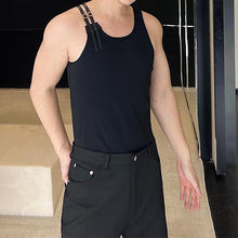 Load image into Gallery viewer, Adjustable Straps Slim Fit Tank Top