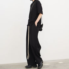 Load image into Gallery viewer, Cross Thread Neck Short Sleeve T-Shirt