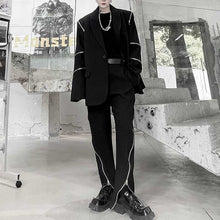 Load image into Gallery viewer, Dark Open Zip Blazer