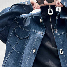 Load image into Gallery viewer, Zip Half Turtleneck Knit Sweater