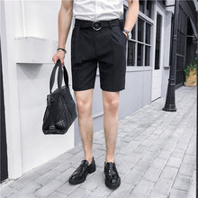 Load image into Gallery viewer, Summer Slim Suit Shorts