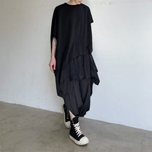 Load image into Gallery viewer, Irregular Hem Short Sleeve T-Shirt