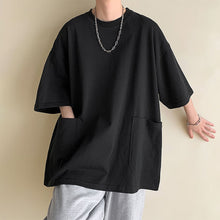 Load image into Gallery viewer, Vintage Slit Pocket Short-sleeved T-shirt