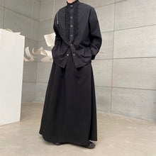 Load image into Gallery viewer, Ruffles Stand Collar Zipper Cutout Off Shoulder Shirt