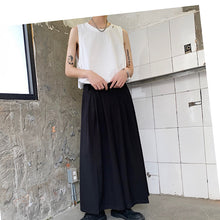 Load image into Gallery viewer, Loose Wide Leg Big Flare Cropped Hakama