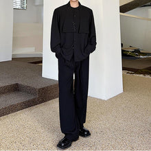 Load image into Gallery viewer, Tie Trim Long Sleeve Shirt