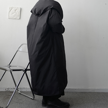 Load image into Gallery viewer, Hooded Long Cloak Coat