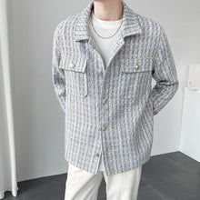 Load image into Gallery viewer, Short Woven Plaid Jacket