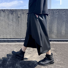 Load image into Gallery viewer, Black Wide-leg Hakama