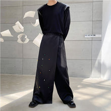 Load image into Gallery viewer, Simple Round Neck Knitted T-shirt