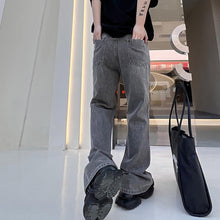 Load image into Gallery viewer, High Waist Zipper Trim Flared Jeans