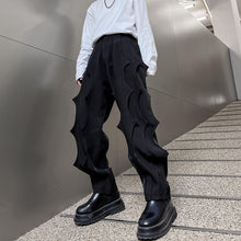 Load image into Gallery viewer, Dark Pleats Casual Harem Pants